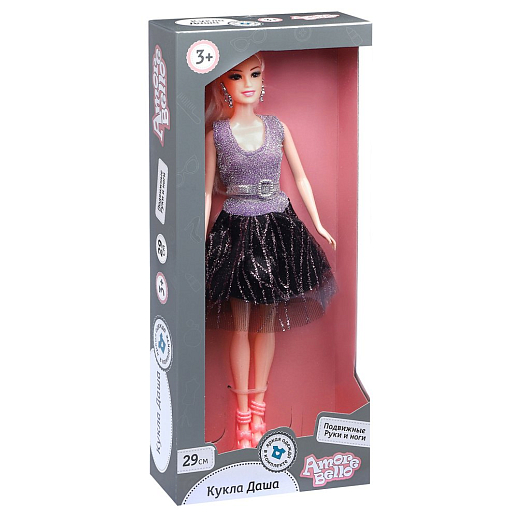 ТМ "Amore Bello" кукла "Даша", в/к 14х5,5х33 см в Джамбо Тойз #2