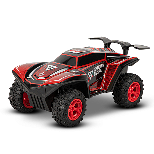 AUTODRIVE Р/У внедорожник,3D-подсветка корпуса/пульта,М1:16,2.4GHz,музыка, цвет красн.,в/к 35,5*18*16см в Джамбо Тойз #5