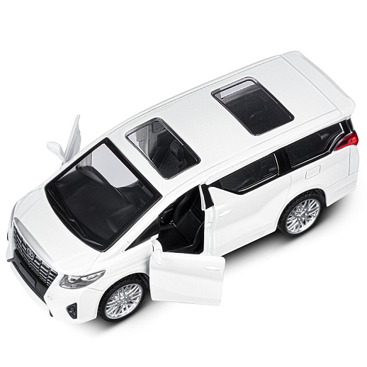 Игрушка для детей: Машинка металлическая 1:43 Toyota, цвет белый, инерция, артикул JB1251743 в Джамбо Тойз #6
