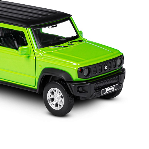 ТМ "Автопанорама" Машинка металлическая 1:32 Suzuki Jimny, зеленый, инерция, откр. двери, в/к 17,5*12,5*6,5 см в Джамбо Тойз #15
