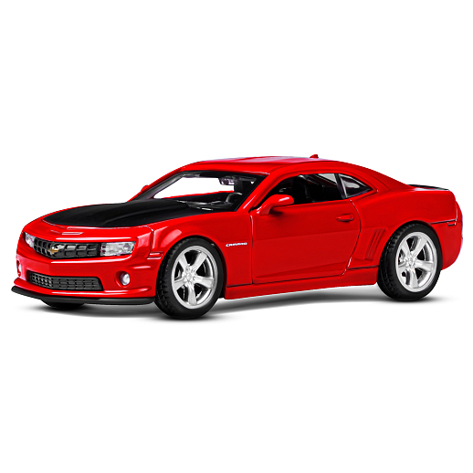 ТМ "Автопанорама" Машинка металлическая 1:43 Chevrolet Camaro SS, красный, откр. двери, инерция, в/к 17,5*12,5*6,5 см в Джамбо Тойз #2