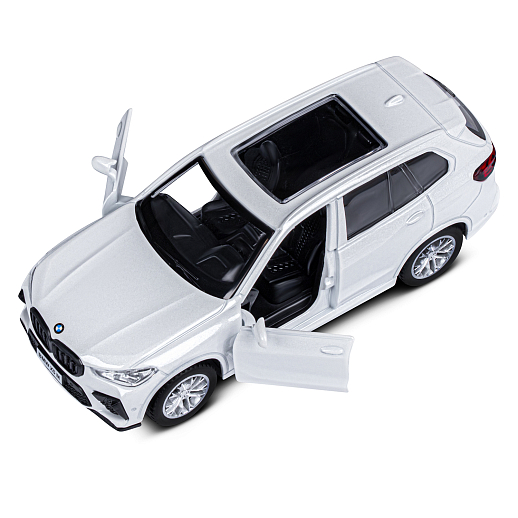 ТМ "Автопанорама" Машинка металлическая 1:43 BMW X5M, белый, инерция, откр. двери, в/к 17,5*12,5*6,5 см в Джамбо Тойз #11