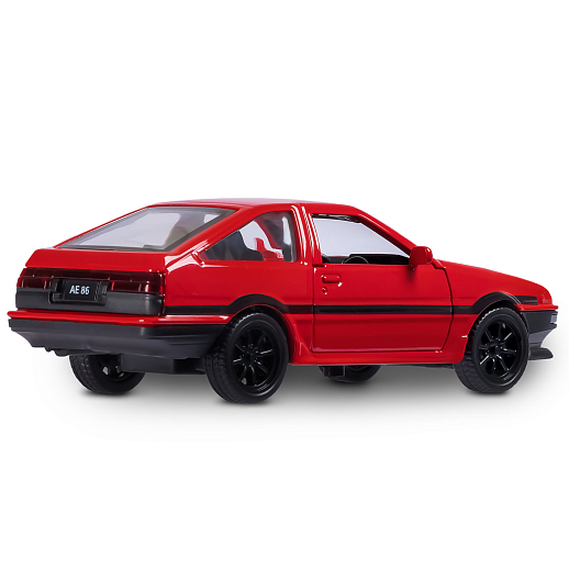 ТМ "Автопанорама" Машинка металл. 1:37 Toyota AE86, красный, инерция, откр. двери, в/к 17,5*12,5*6,5 см в Джамбо Тойз #11