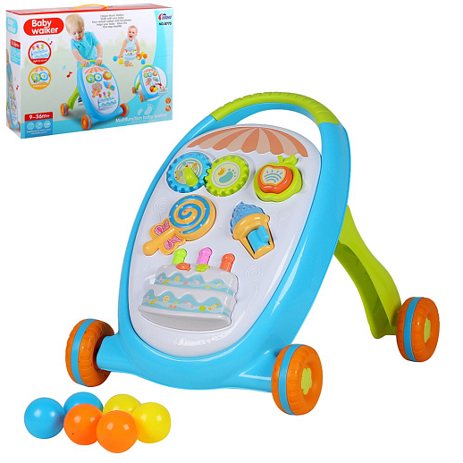 Игровой центр-ходунки, в/к 50х15х41 см в Джамбо Тойз