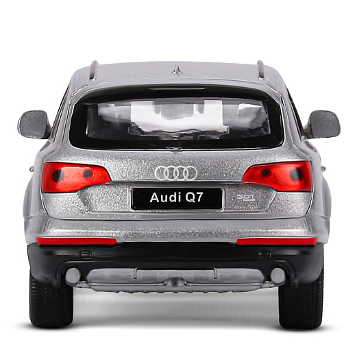 ТМ "Автопанорама" Машинка металлическая 1:32 Audi Q7, серебряный, свет, звук, откр. двери капот и багажник, инерция, в/к 19*9*7 см в Джамбо Тойз #9