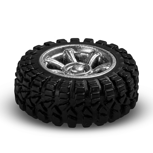 Машинка металлическая 1:32 Suzuki Jimny 2018, зеленый, тюнинг, откр. двери, свободный ход колес, в/к 23,5*10*4 см в Джамбо Тойз #24