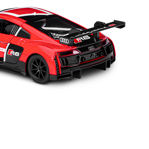 ТМ "Автопанорама" Машинка металлическая 1:24 Audi R8 LMS, красный,  откр. двери, свет, звук, свободный ход колес, в/к 24,5*12,5*10,5 см в Джамбо Тойз #17