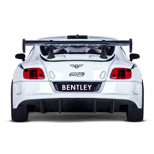 ТМ "Автопанорама" Машинка металл 1:24 Bentley Continental GT3 Concept, белый, свободный ход колес, откр. двери, капот, свет, звук, в/к 24,5*12,5*10,5 см в Джамбо Тойз #12