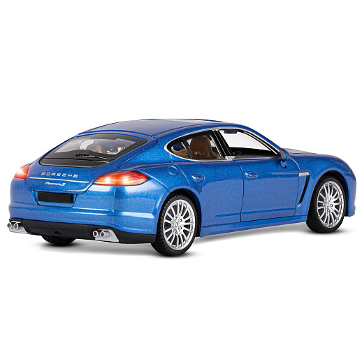 ТМ "Автопанорама" Машинка металлическая 1:24 Porsche Panamera S, синий, откр. двери, капот и багажник, свет, звук, свободный ход колес, в/к 24,5*12,5*10,5 см в Джамбо Тойз #11