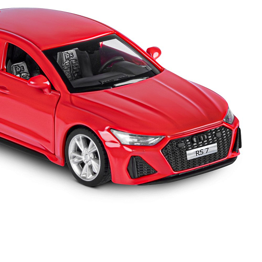 ТМ "Автопанорама" Машинка металлическая 1:43 Audi RS7 Sportback, красный, откр. двери, инерция, в/к 17,5*12,5*6,5 см в Джамбо Тойз #14