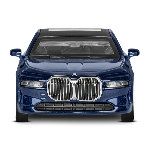 ТМ "Автопанорама" Машинка металл. 1:47 BMW I7, голубой, инерция, откр. двери, в/к 17,5*12,5*6,5 см в Джамбо Тойз #10