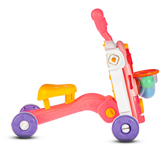 Ходунки 6 в 1: игровой столик,каталка с ручкой/без, со свет.и звук эффект., в/к 46,5*15*37 см в Джамбо Тойз #16