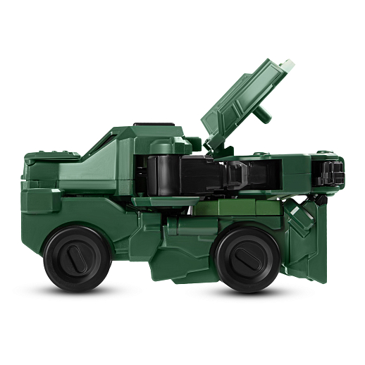 Робот-трансформер, мгновенная трансформация, трансформ.в боев.машину, цвет темно-зеленый, в/к 17*5*19см в Джамбо Тойз #5