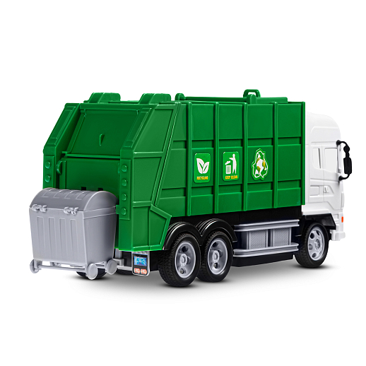 Р/У Мусоровоз, 27Hz, 4 канала, свет. эффекты, откр. люки, в/к 38,3*12*16 см в Джамбо Тойз #5