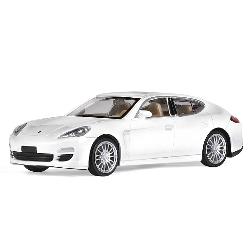 ТМ "Автопанорама" Машинка металлическая 1:32  Porsche Panamera S,белый, свет, звук, откр. двери, инерция, в/к 17,5*13,5*9 см в Джамбо Тойз #5