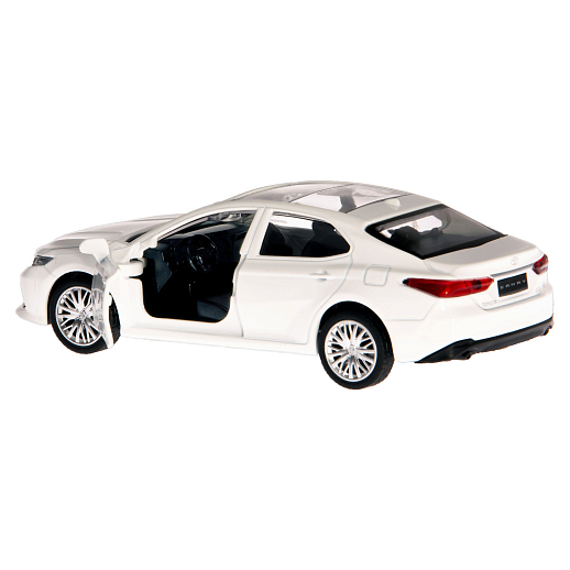 Игрушка для детей: Машинка металлическая 1:43 Toyota, цвет белый, инерция, артикул JB1251780 в Джамбо Тойз #2