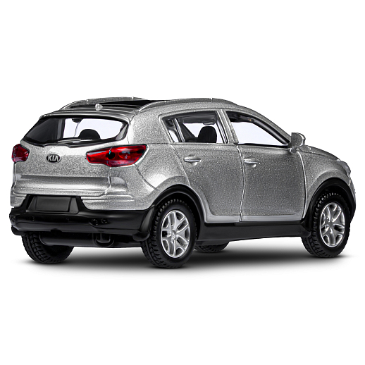 ТМ "Автопанорама" Машинка металлическая 1:39 KIA SPORTAGE R, серебряный, откр. двери, инерция, 17,5*12,5*6,5 см в Джамбо Тойз #7