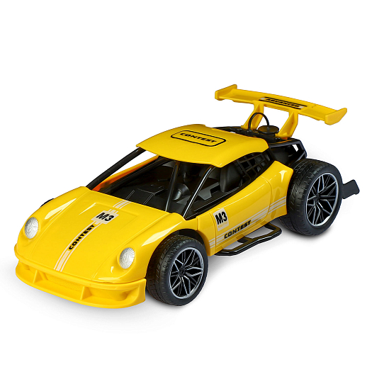 AUTODRIVE_Р/у гоночная машина с паром, М1:22, цвет желтый, в/к 21*10,5*7,5см в Джамбо Тойз #8