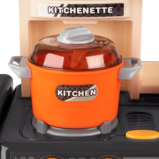 Игровой набор "Кухня", кран-помпа, имитация кипящей воды, пар, еда меняет цвет, в/к 55,5х13,5х46 см в Джамбо Тойз #4