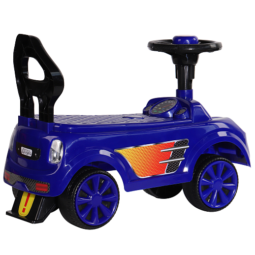 ТМ "Компания Друзей" Каталка Толокар Машина синяя с клаксоном на руле, в/к 54х48х23 см в Джамбо Тойз #3
