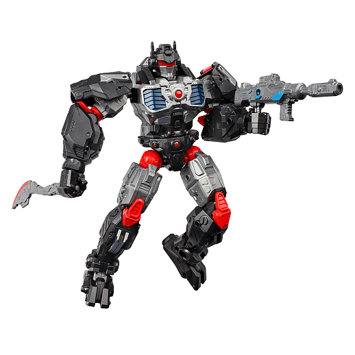 Робот-трансформер с оружием, трансформация в гориллу, цвет темно-серебристый, в/к 20*9*26см в Джамбо Тойз #5