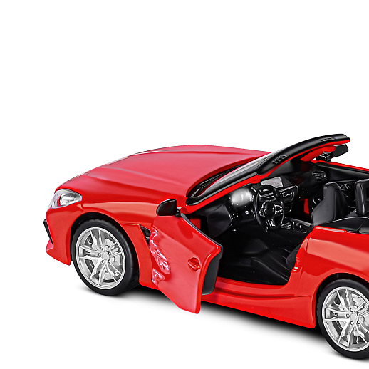 ТМ "Автопанорама" Машинка металлическая 1:30 BMW Z4 M40i, красный, свет, звук,откр. двери, инерция, в/к 19*9*7 см в Джамбо Тойз #6
