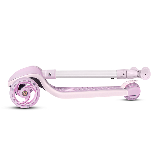 Трехколесный самокат CITYRIDE, cкладной,со светом на деке, батарейки не требуются, работает при вращ в Джамбо Тойз #3