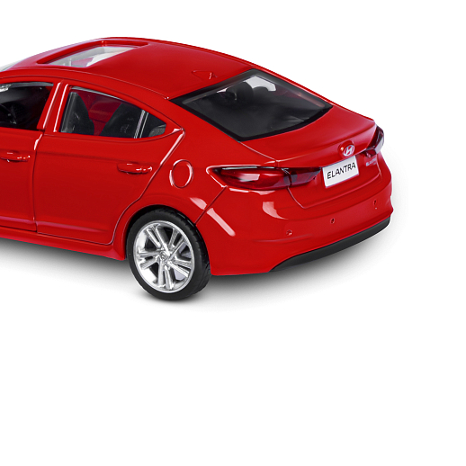 ТМ "Автопанорама" Машинка металлическая 1:40 HYUNDAI ELANTRA, красный, откр. двери, инерция, 17,5*12,5*6,5 см в Джамбо Тойз #13