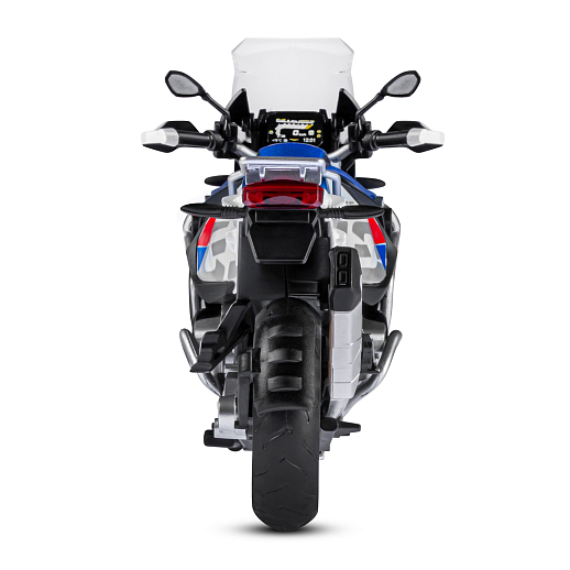 ТМ "Автопанорама" Мотоцикл металл.1:12 BMW R1250 GS Adventure, сер.-голубой., св. ход колес, в/к 7,1 х 11,7 х 20,6 см в Джамбо Тойз #9