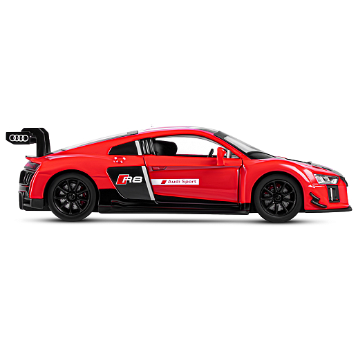 ТМ "Автопанорама" Машинка металлическая 1:24 Audi R8 LMS, красный,  откр. двери, свет, звук, свободный ход колес, в/к 24,5*12,5*10,5 см в Джамбо Тойз #8