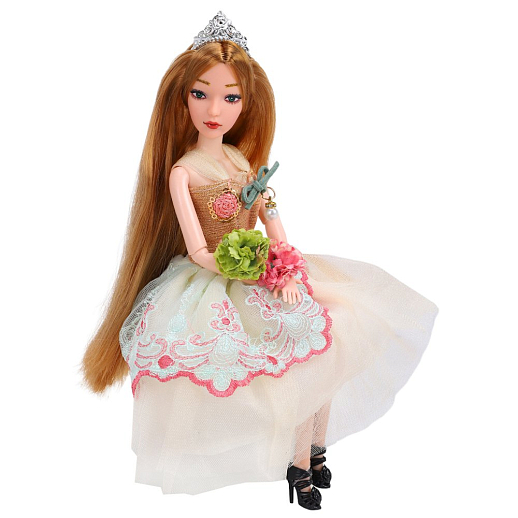 Кукла "Принцесса" с шарнирными руками и ногами, в комплекте  аксессуары, в/к 28х6,5х32,5 см в Джамбо Тойз #7