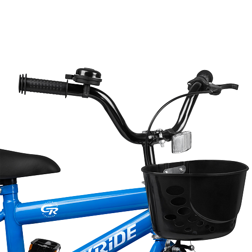 Велосипед двухколёсный CITYRIDE, модель CR-B2-07F51, колеса 12", рама сталь 0,75, колеса сталь, балансирные колеса, цвет голубой в Джамбо Тойз #3