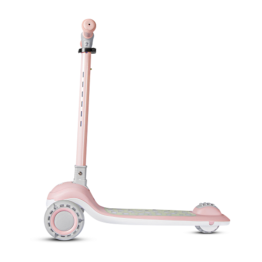 Трехколесный самокат CITYRIDE, cкладной,со светом на деке,  колеса PU со светом 120*45 мм и 90*46 мм в Джамбо Тойз #7