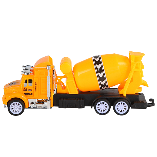AUTODRIVE Машина "Бетономешалка" 12,5см инерционная, в/п 18,2*4*15,5см, , в Джамбо Тойз #3