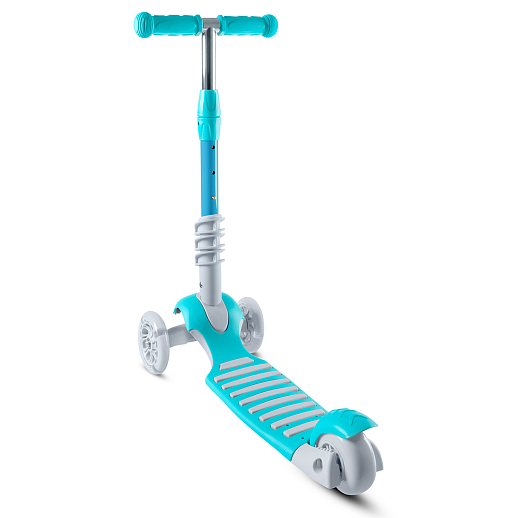 Трехколесный самокат-беговел CITYRIDE 3в1. в/к. Колеса PU 120/95, передние LED свет. Ручка - сталь,  в Джамбо Тойз #11