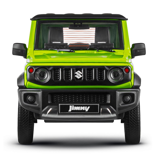 ТМ "Автопанорама" Машинка металлическая, 1:18, Suzuki Jimny, зеленый, открываются двери, капот и багажник, свободный ход колес, световые и звуковые эффекты, в/к 24,5х12,5х10,5 см в Джамбо Тойз #12