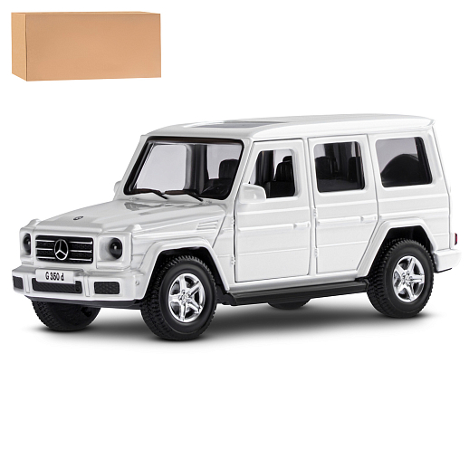 Игрушка для детей: Машинка металлическая 1:42 Mercedes-Benz, цвет белый, инерция, артикул JB1251741 в Джамбо Тойз