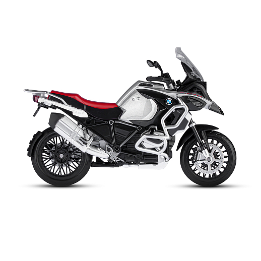 ТМ "Автопанорама" Мотоцикл металл.1:12 BMW R1250 GS Adventure, серебр., св. ход колес, в/к 7,1 х 11,7 х 20,6 см в Джамбо Тойз #7