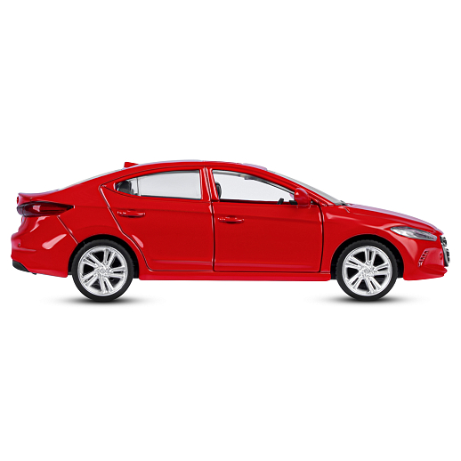 ТМ "Автопанорама" Машинка металлическая 1:40 HYUNDAI ELANTRA, красный, откр. двери, инерция, 17,5*12,5*6,5 см в Джамбо Тойз #6