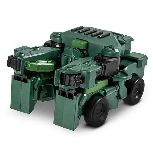 Робот-трансформер, мгновенная трансформация, трансформ.в боев.машину, цвет темно-зеленый, в/к 17*5*19см в Джамбо Тойз #11