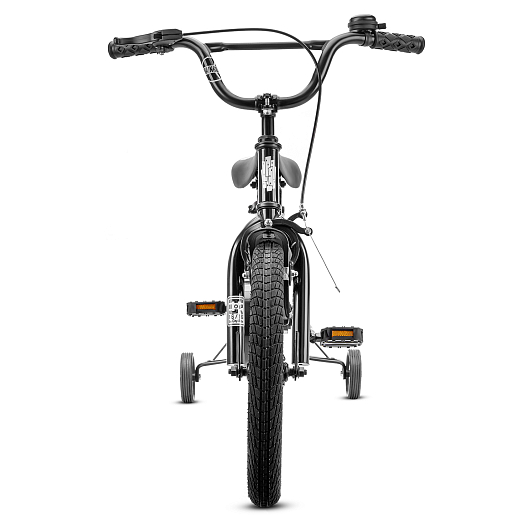 Детский велосипед "City-Ride XTERRA" -рама сталь, кожух цепи 100%, диски алюм. 16, втулки сталь, покрышки 2,125, страх. колеса, руль сталь. штем сталь, задние ножные тормоза, передний V-brake , звоночек, крылья пластик, отражатели пер/зад на спицах + верхнее правое перо. в Джамбо Тойз #5