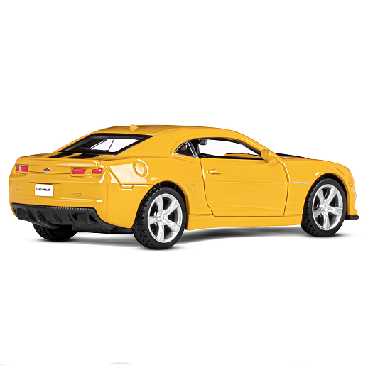 ТМ "Автопанорама" Машинка металлическая  1:43 Chevrolet Camaro SS, желтый, откр. двери, инерция, в/к 17,5*12,5*6,5 см в Джамбо Тойз #7