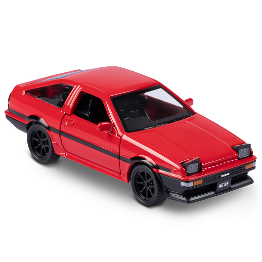 ТМ "Автопанорама" Машинка металл. 1:37 Toyota AE86, красный, инерция, откр. двери, в/к 17,5*12,5*6,5 см в Джамбо Тойз #13