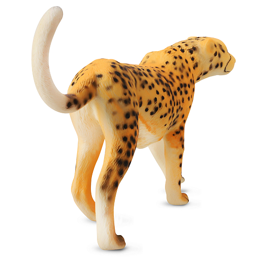 ТМ "КОМПАНИЯ ДРУЗЕЙ", серия "Животные планеты Земля". Леопард, эластичная поверхность с шероховатостями, мягкий наполнитель, бирка, 24,5.0X7.0X18.0 в Джамбо Тойз #7