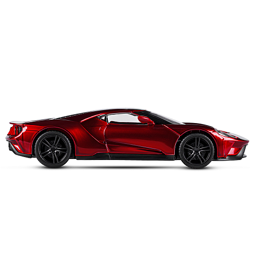 ТМ "Автопанорама" Машинка металлическая 1:32 Ford GT, красный, откр. двери, свет, звук, инерция, в/к 19*9*7 см в Джамбо Тойз #11