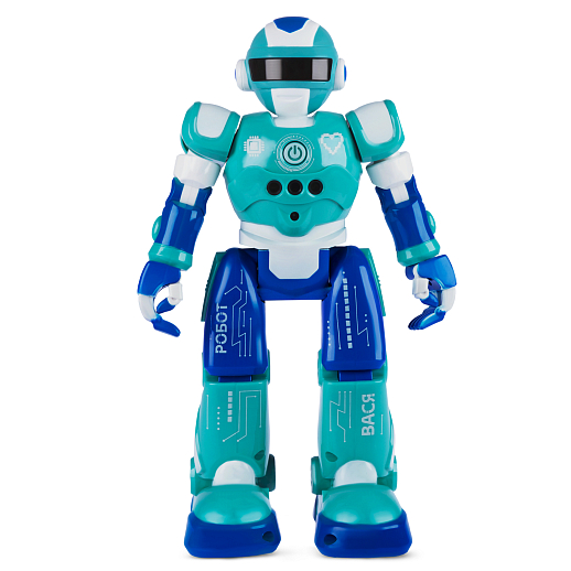 ТМ "Smart Baby" Интерактивный робот Вася, реагирует на жесты, радиоуправляемый, функция программирования, обучения, движения, танцы, считалки, высота робота 28 см, в/к 33x23x10,5 см в Джамбо Тойз #3