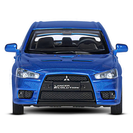 ТМ "Автопанорама" Машинка металлическая 1:41 Mitsubishi Lancer Evolution, синий, откр. двери, инерция, в/к 17,5*12,5*6,5 см в Джамбо Тойз #9