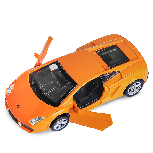 ТМ "Автопанорама" Машинка металлическая  1:43 Lamborghini Gallardo LP560-4, оранжевый, откр. двери, инерция, в/к 17,5*12,5*6,5 см в Джамбо Тойз #13