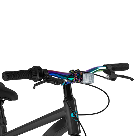 Велосипед CITYRIDE 20", модель CR-B2-12F2, рама сталь, обода двойные алюминий, амортизационная вилка, дисковые мех. тормоза цвет серый в Джамбо Тойз #5