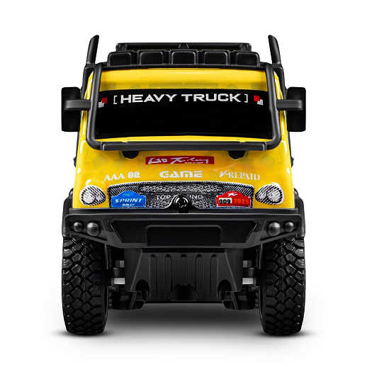 Р/у Грузовик, 4 канала, 3D подсветка корпуса, цвет желтый/оранжевый, в/к 30*15*14см в Джамбо Тойз #5